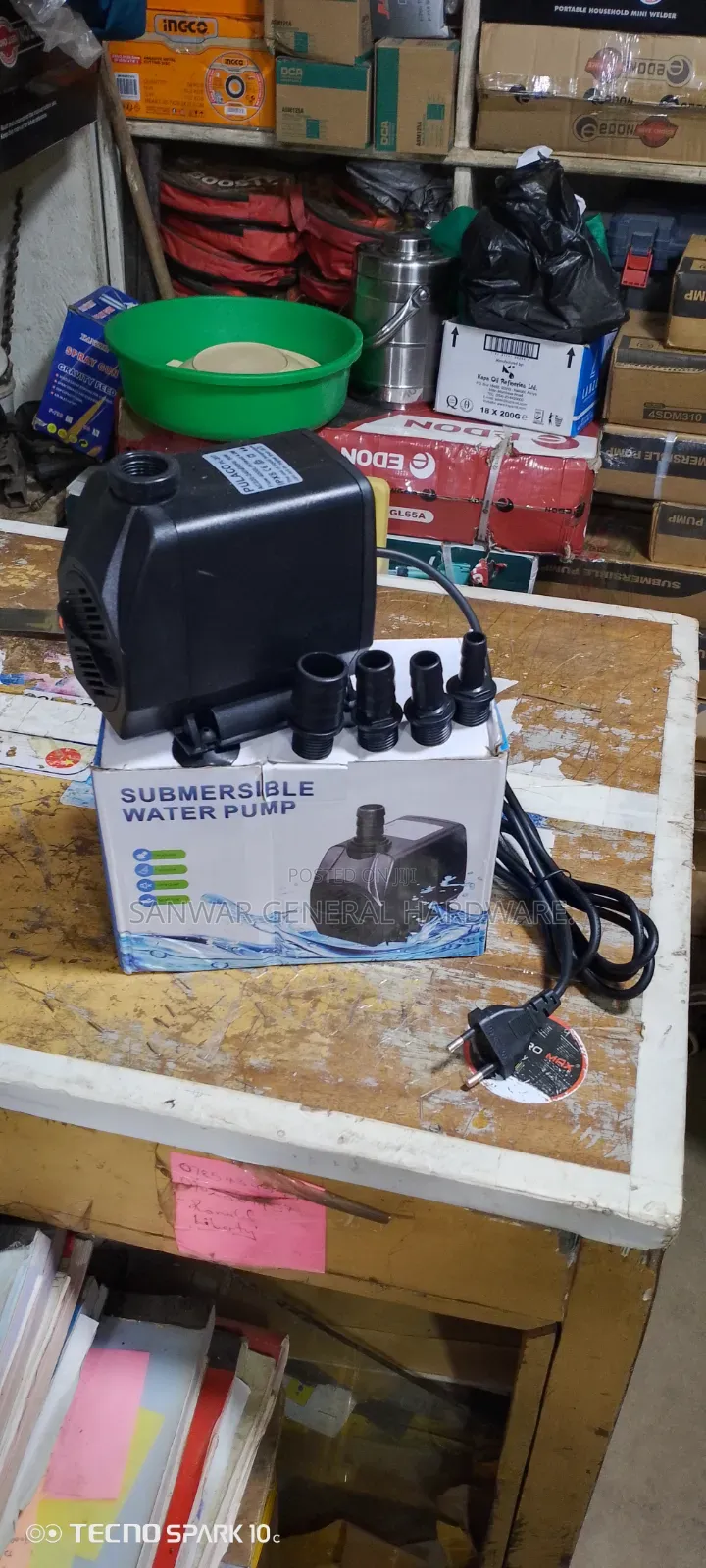 4m,Aquarium/Fountain Submersible Water Pumps(4000l/H)