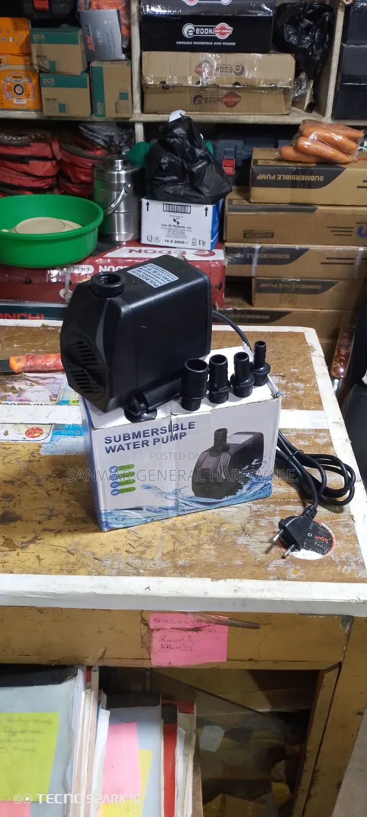 4m,Aquarium/Fountain Submersible Water Pumps(4000l/H)