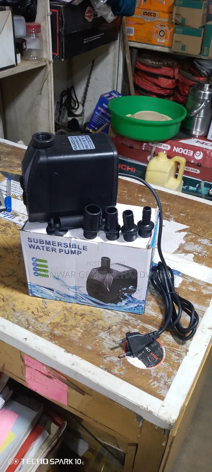 4m,Aquarium/Fountain Submersible Water Pumps(4000l/H)