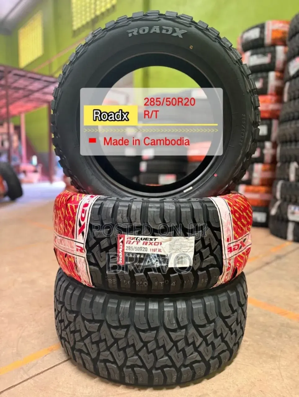 285/50r20 R/T Tyres From Cambodia