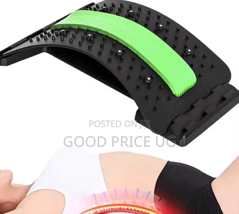Adjustable Multi-Level Back Stretcher and Posture Corrector.