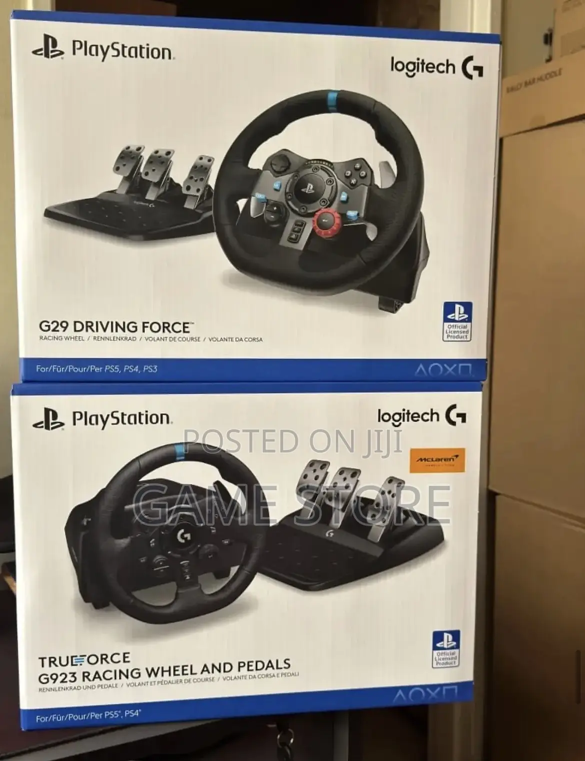 LogiTech G9 Driving Force Brand New Gaming Racing Wheel