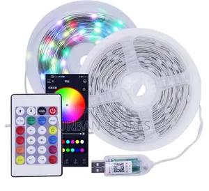 10m USB RGB Led Strip Light With App Control and Remote