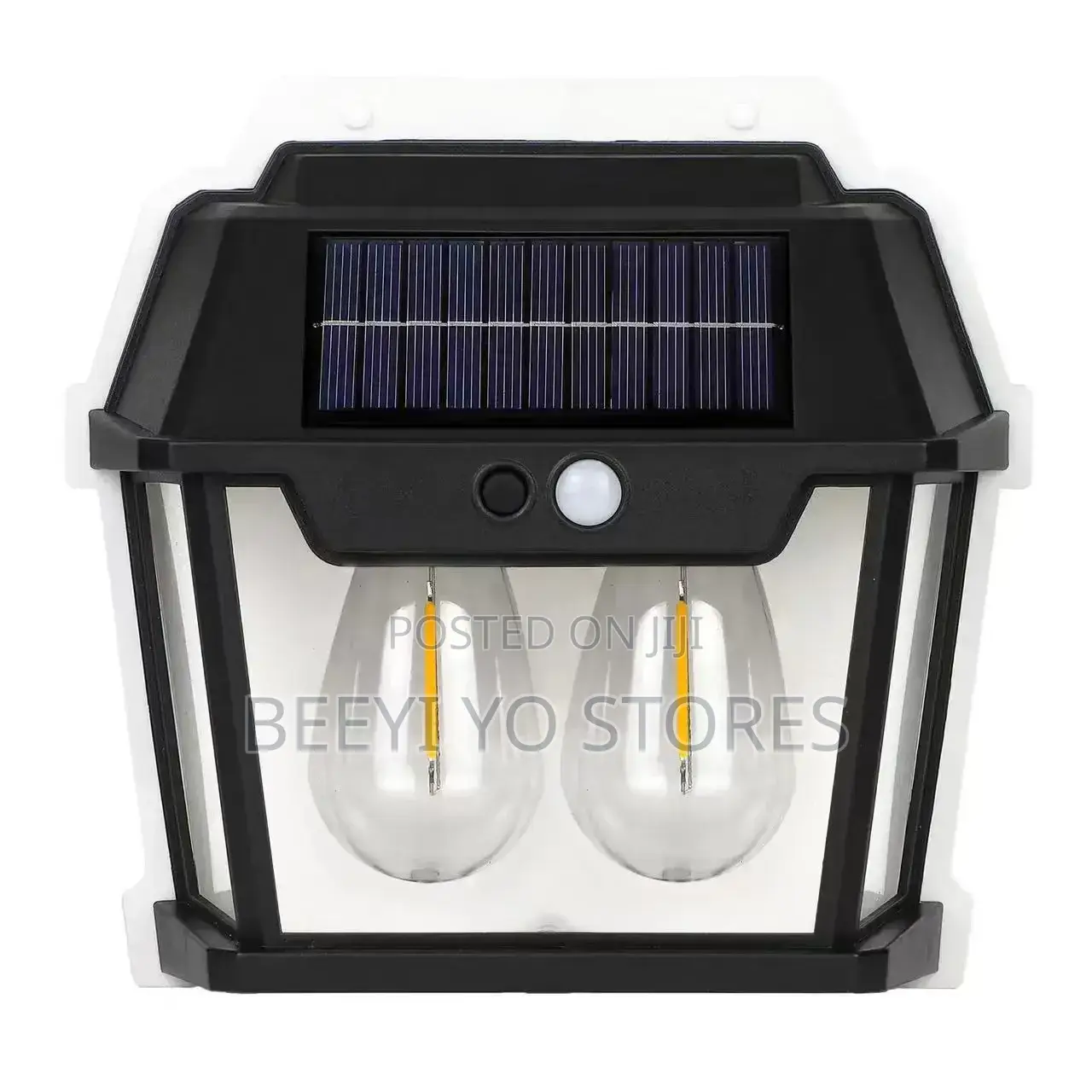Solar-Powered Motion-Sensor Wall Light