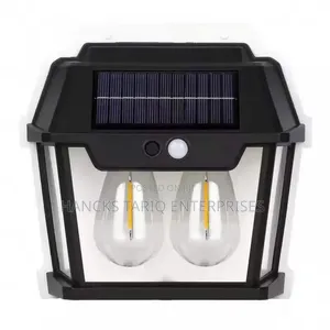 Solar-Powered Motion-Sensor Wall Light