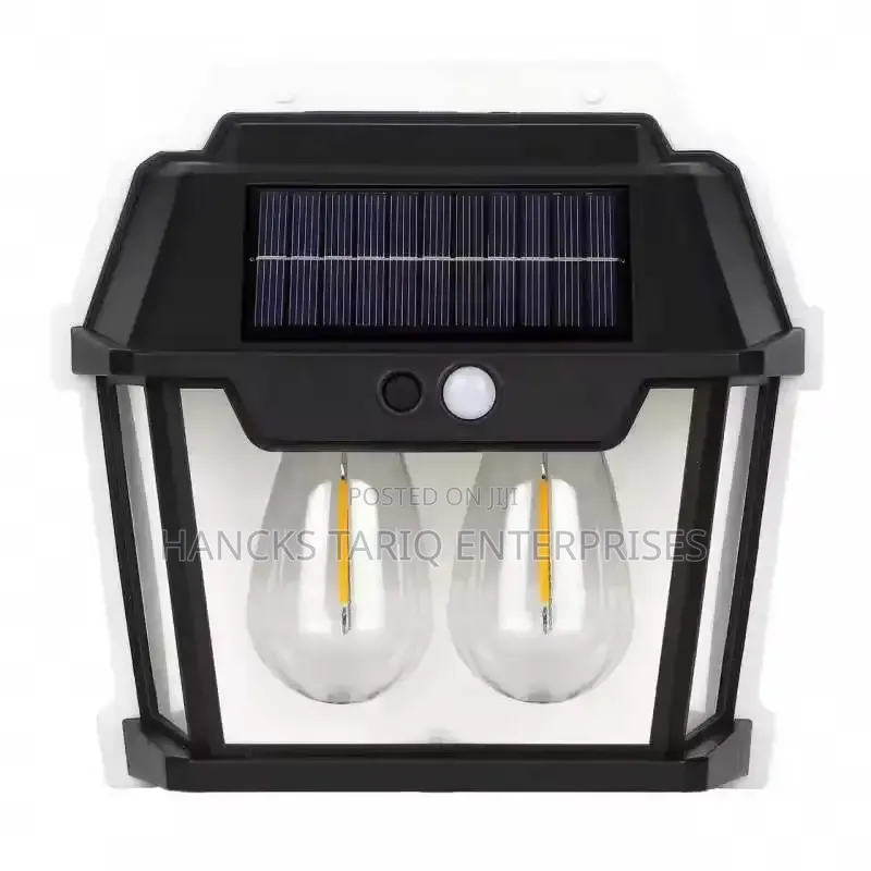 Solar-Powered Motion-Sensor Wall Light