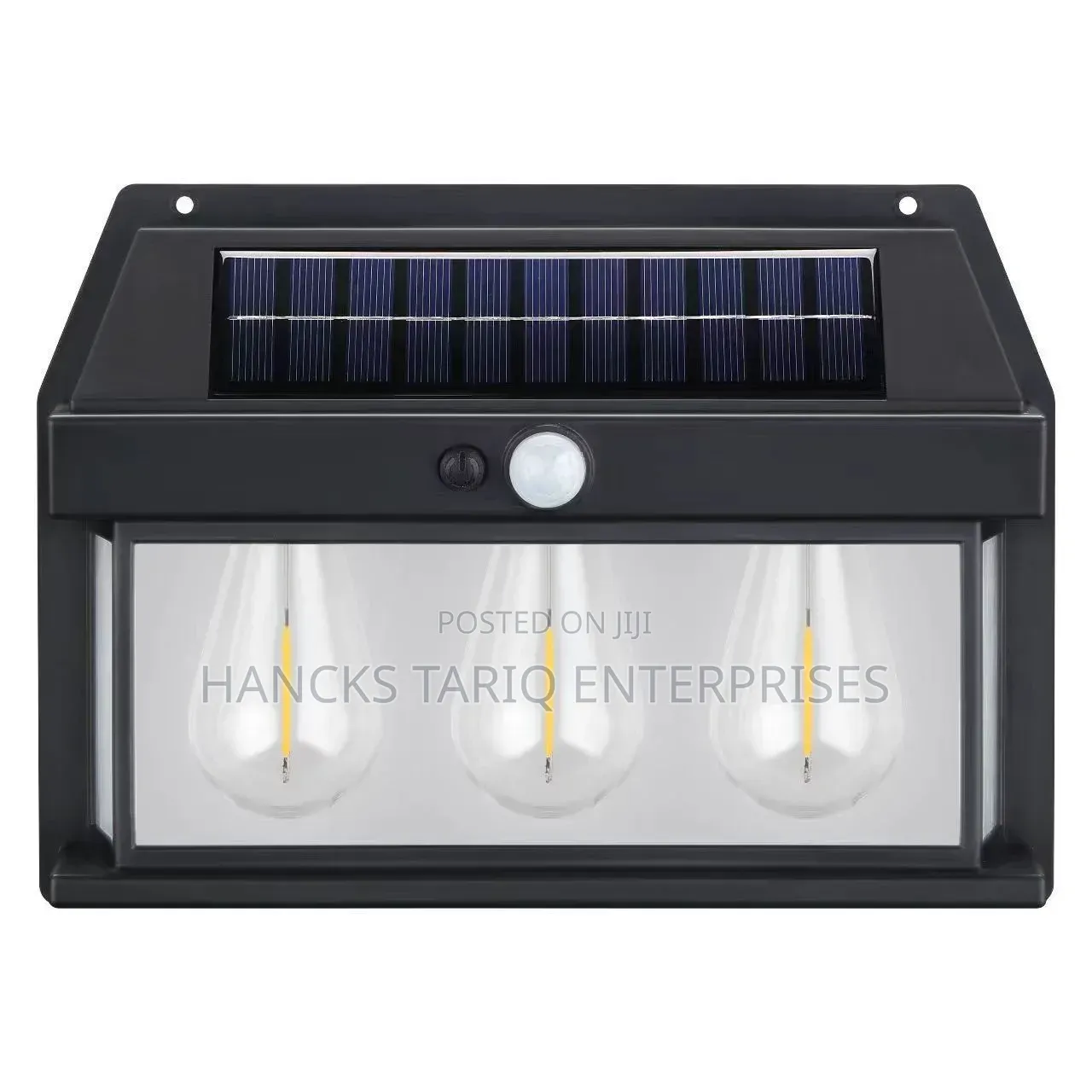 Triple-Filament Solar Wall Light