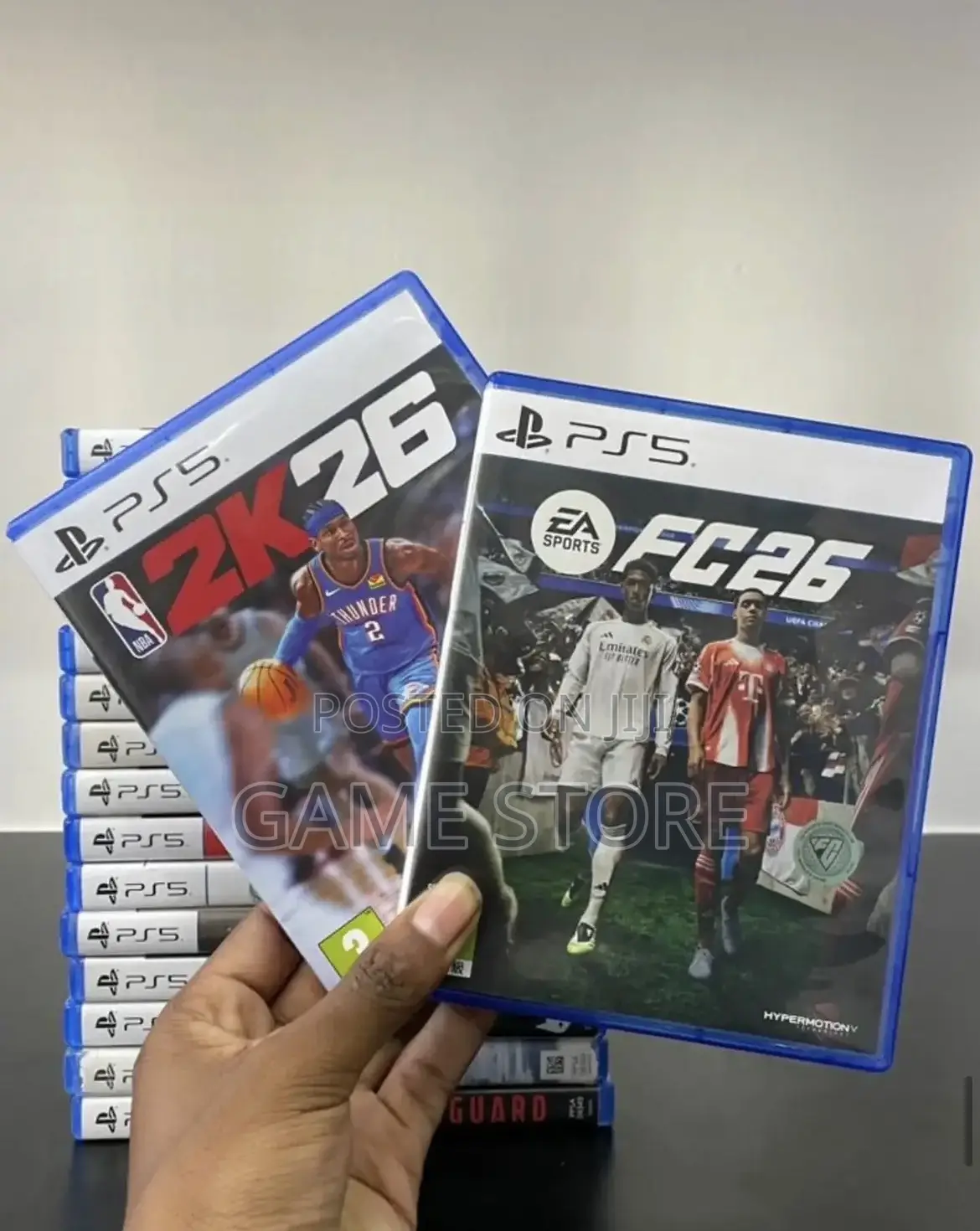 NBA 2K26 and EA Sports FC26 Games for PS5 Available