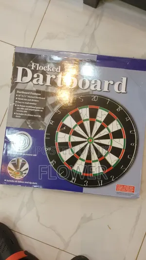 Dartboard Flocked