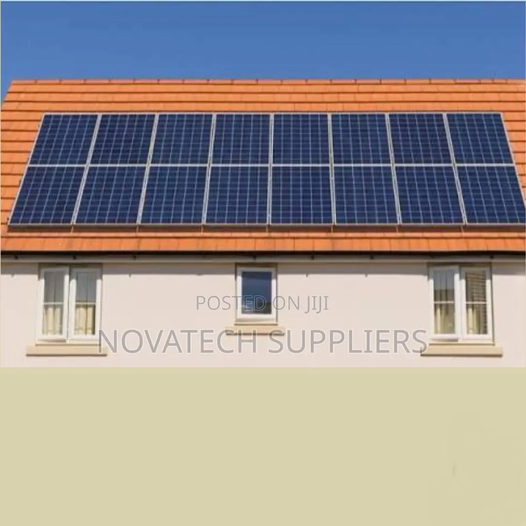 16kWh Hybrid Solar System 12kVA Inverter 12x620W Mono Panels