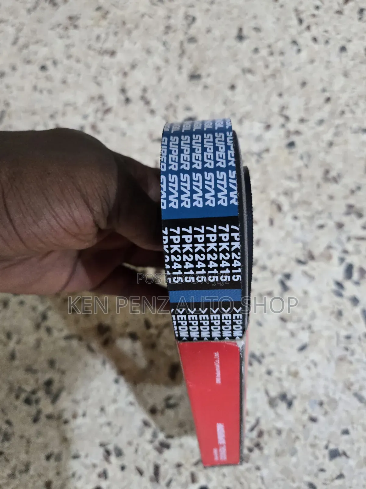 7pk2415 Fan Belt for Mitsubishi Pajero and Mercedes Benz 220