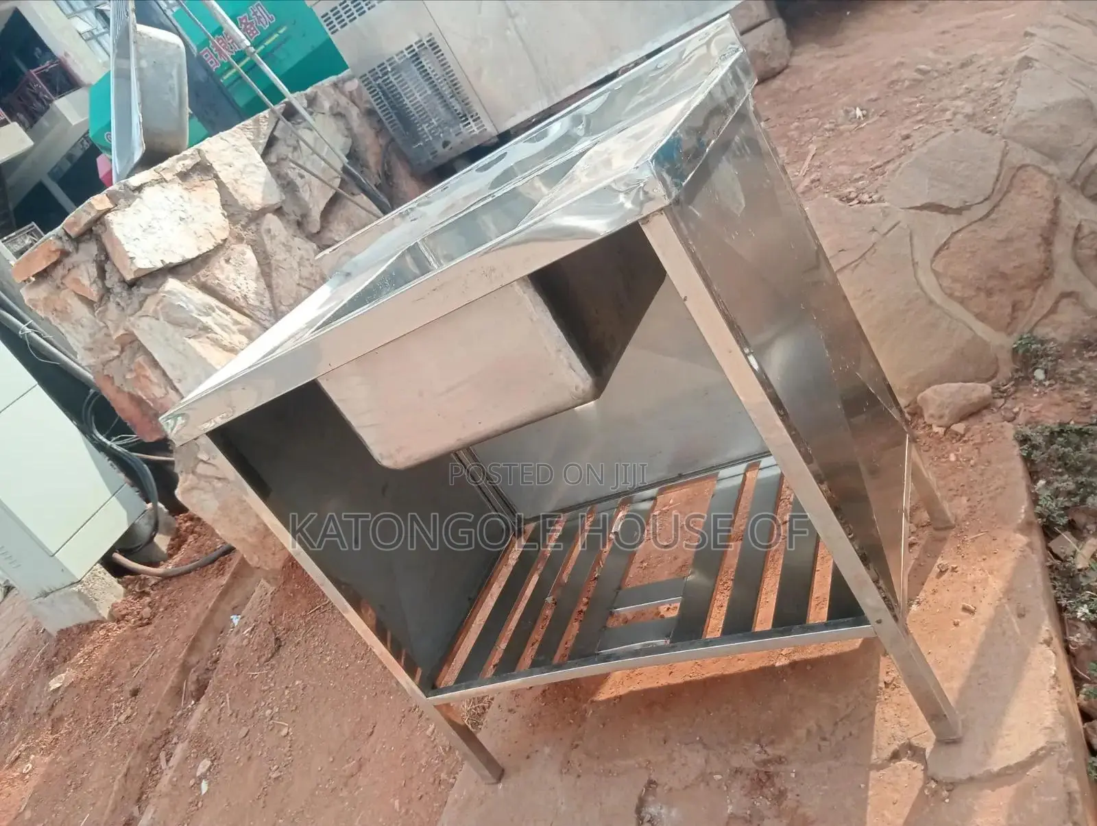 Stainless Commercial Sink Single