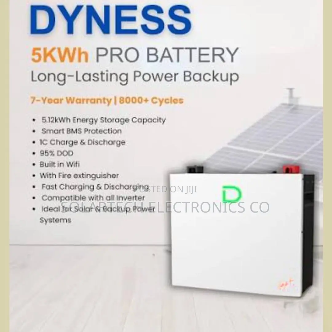 Dyness 5kWh 48V Lithium Battery Compatible for All Inverters