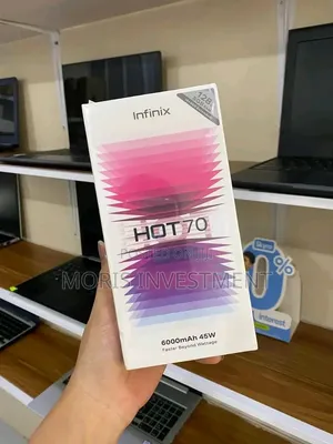 New Infinix Hot 70 256 GB Gray