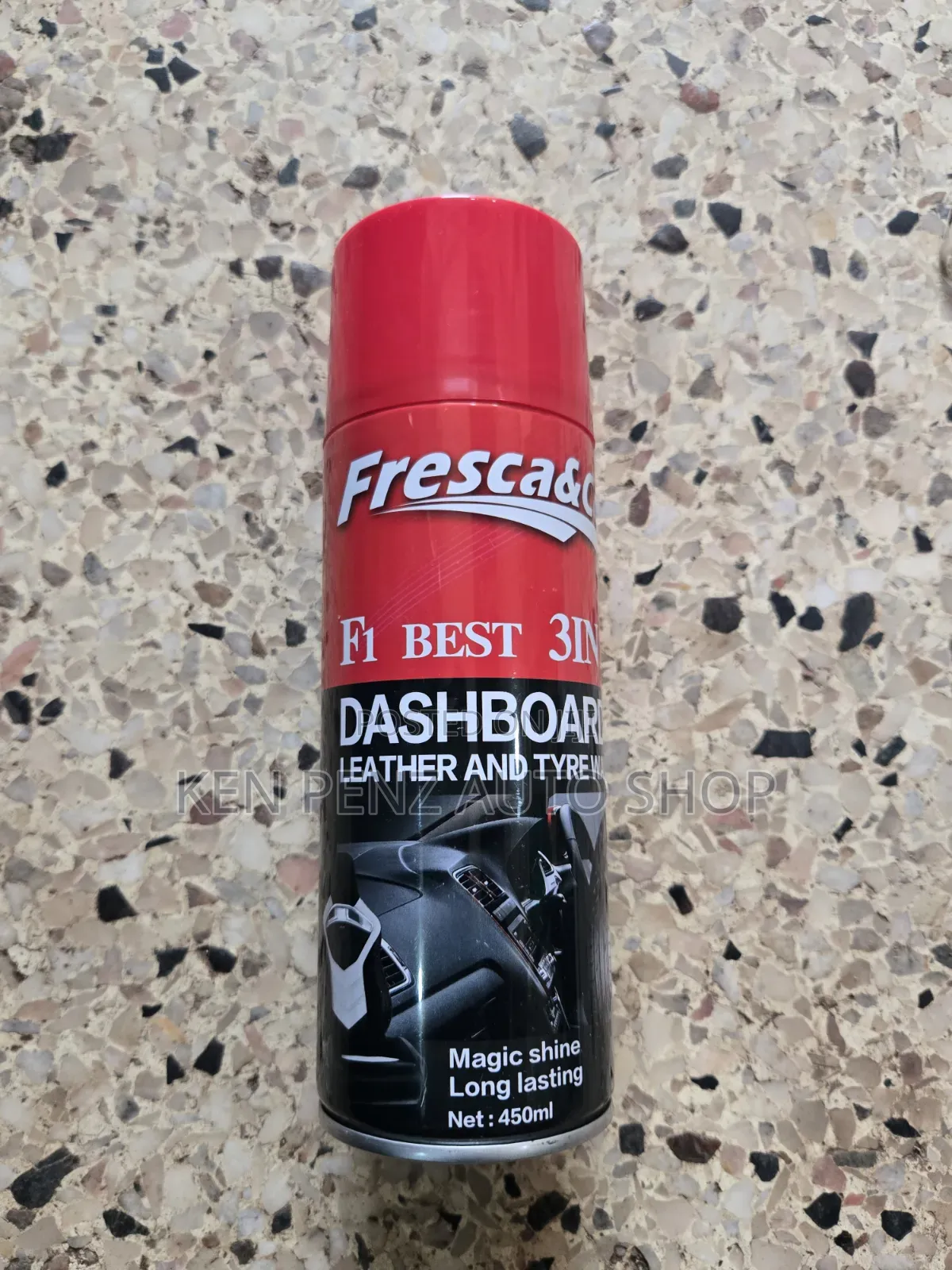 3- In- 1 Fresca Dashboard, Leather and Tyre Shine Spray