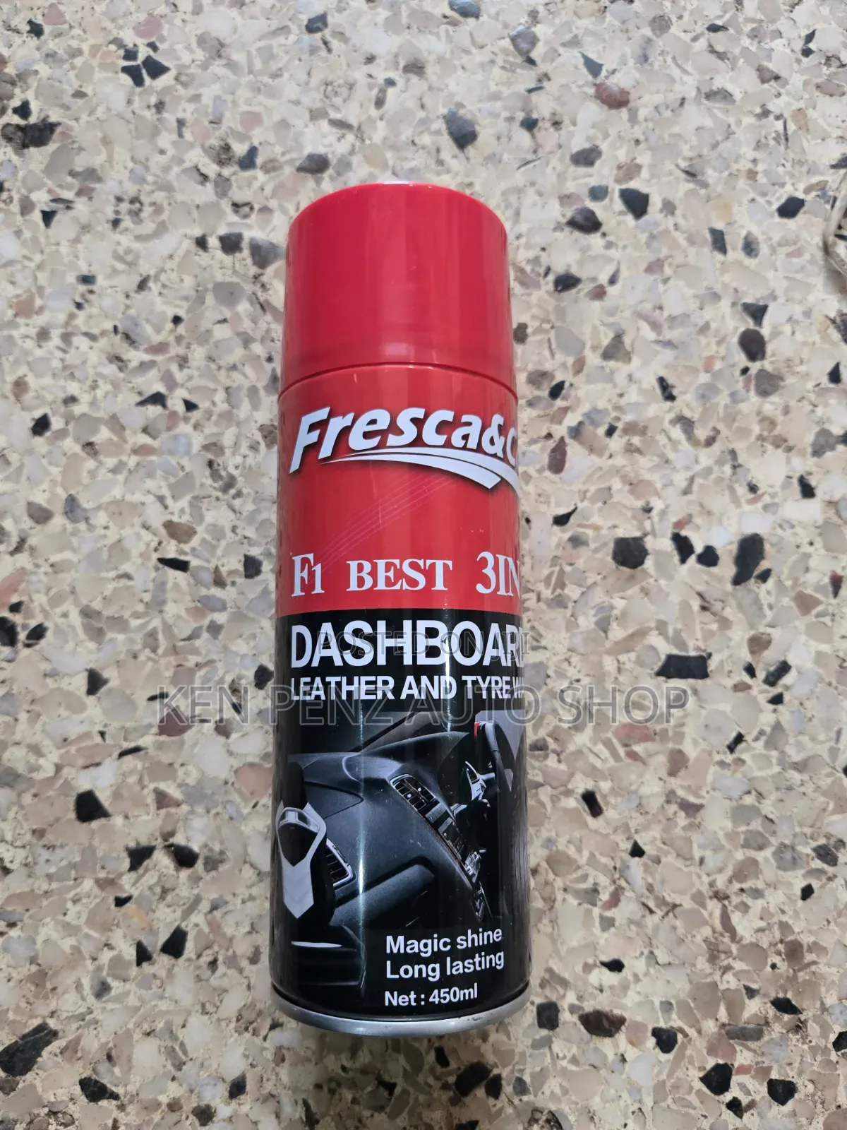 3- In- 1 Fresca Dashboard, Leather and Tyre Shine Spray