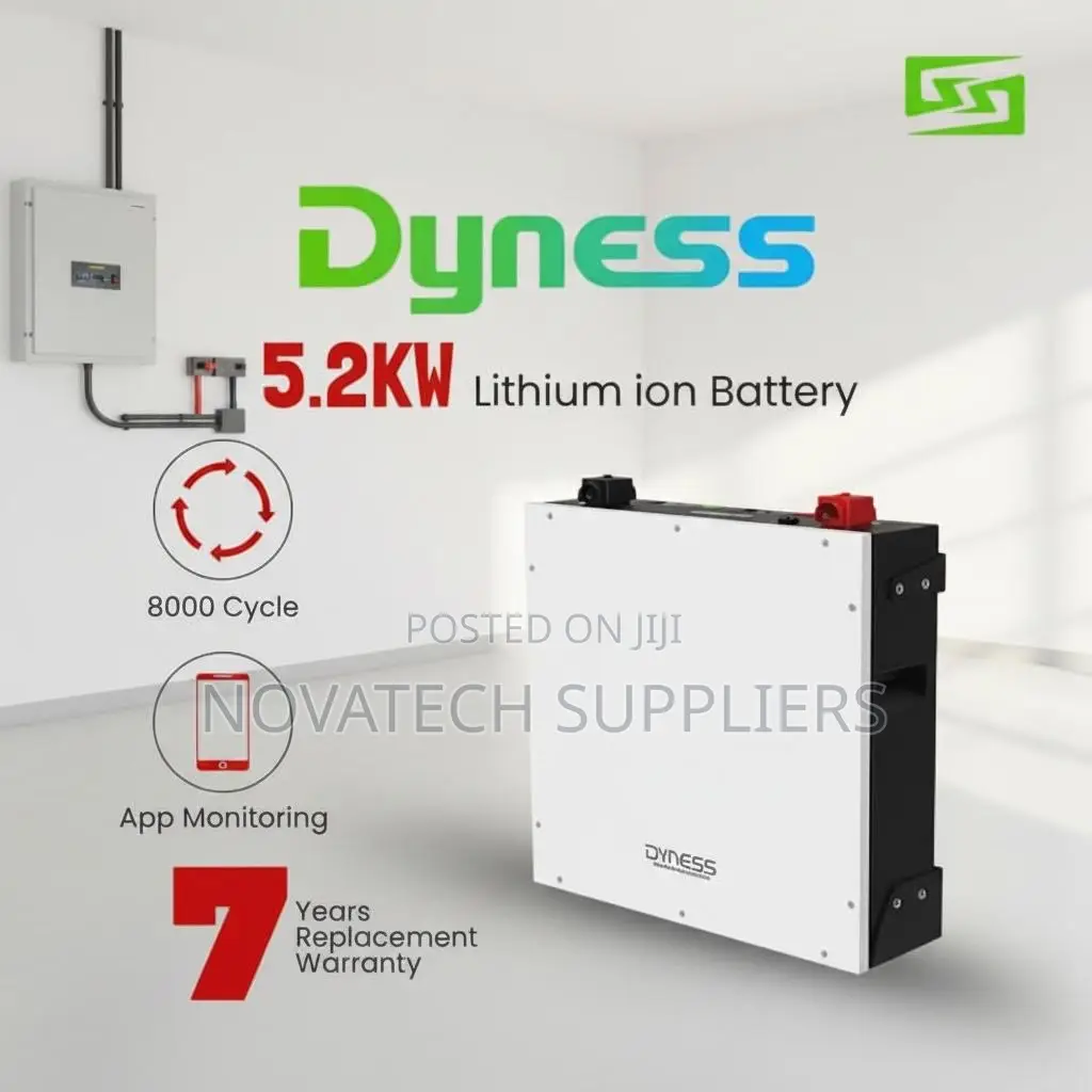 Original Dyness 5kWh Rechargeable Lithium Solar Battery | 8000 Cycles