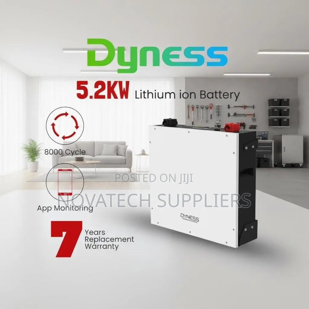 Reliable Dyness 5kWh 48V Lithium Battery for Home Backup 100ah