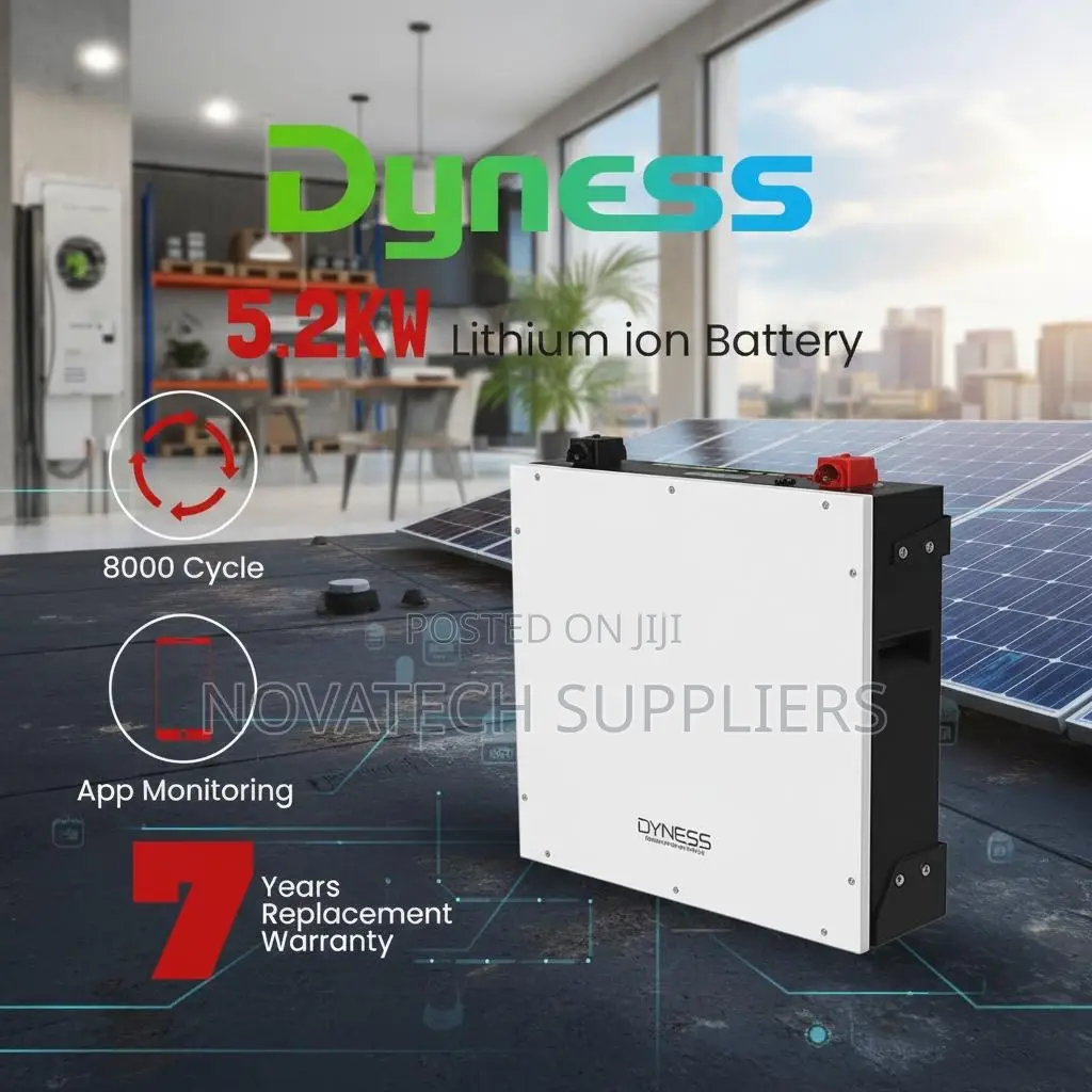 Reliable Dyness 5kWh 48V Lithium Battery for Home Backup 100ah