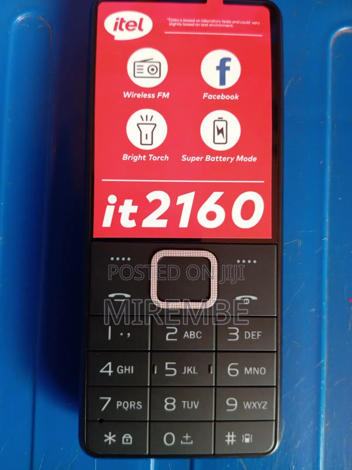 New Itel it2160 Black