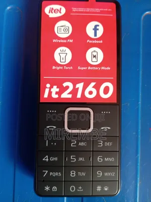 New Itel it2160 Black