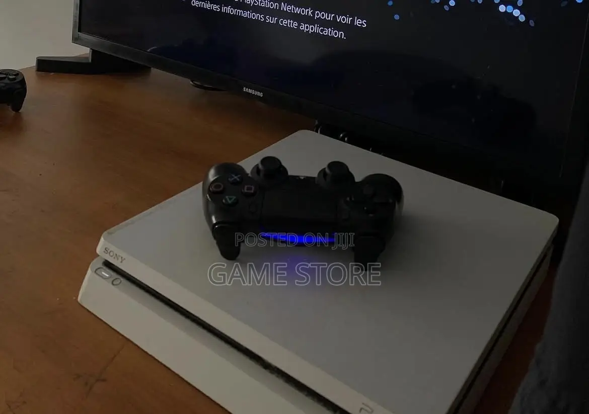 PS4 Slim With 12 Games, 2pads. Real Gaming, No Fake Shortcuts.