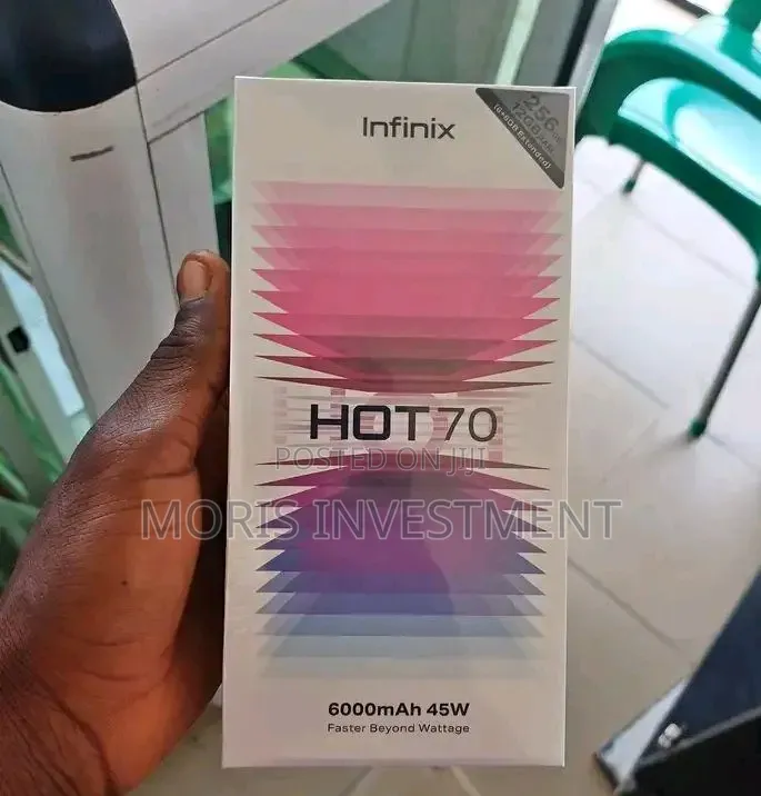 New Infinix Hot 70 256 GB Pink