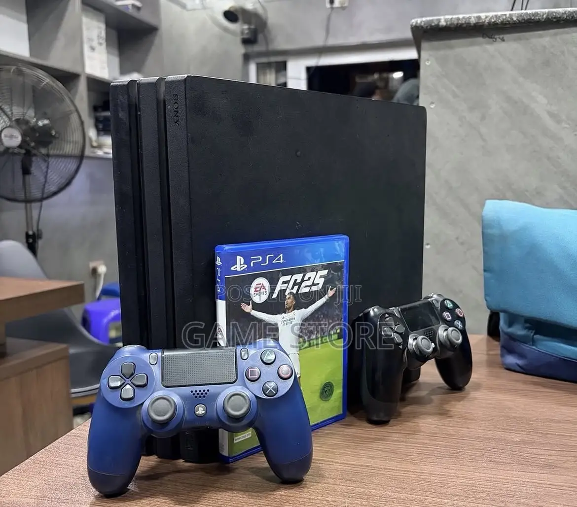 PS4 Pro With 12 Games, 2pads. Upgrade Your Lifestyle, My Friend.