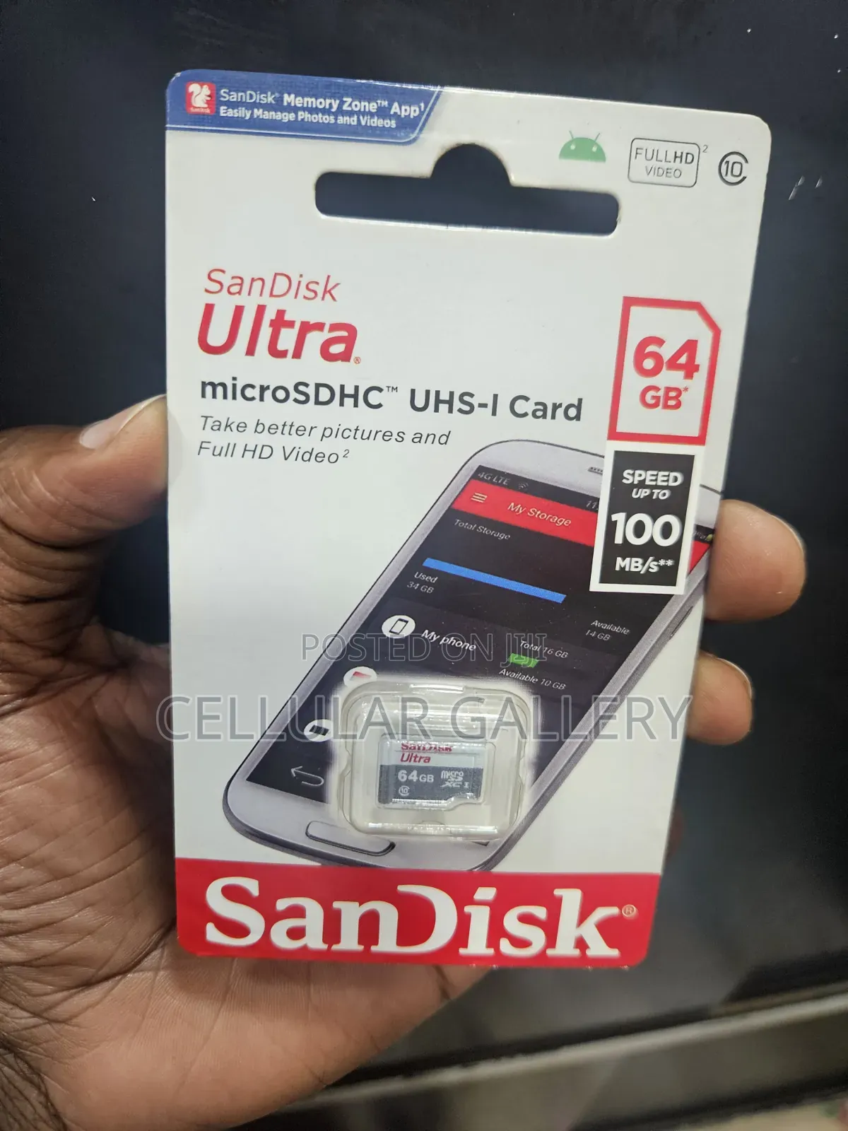 Sandisk Ultra Micro SD Memory Card 64GB