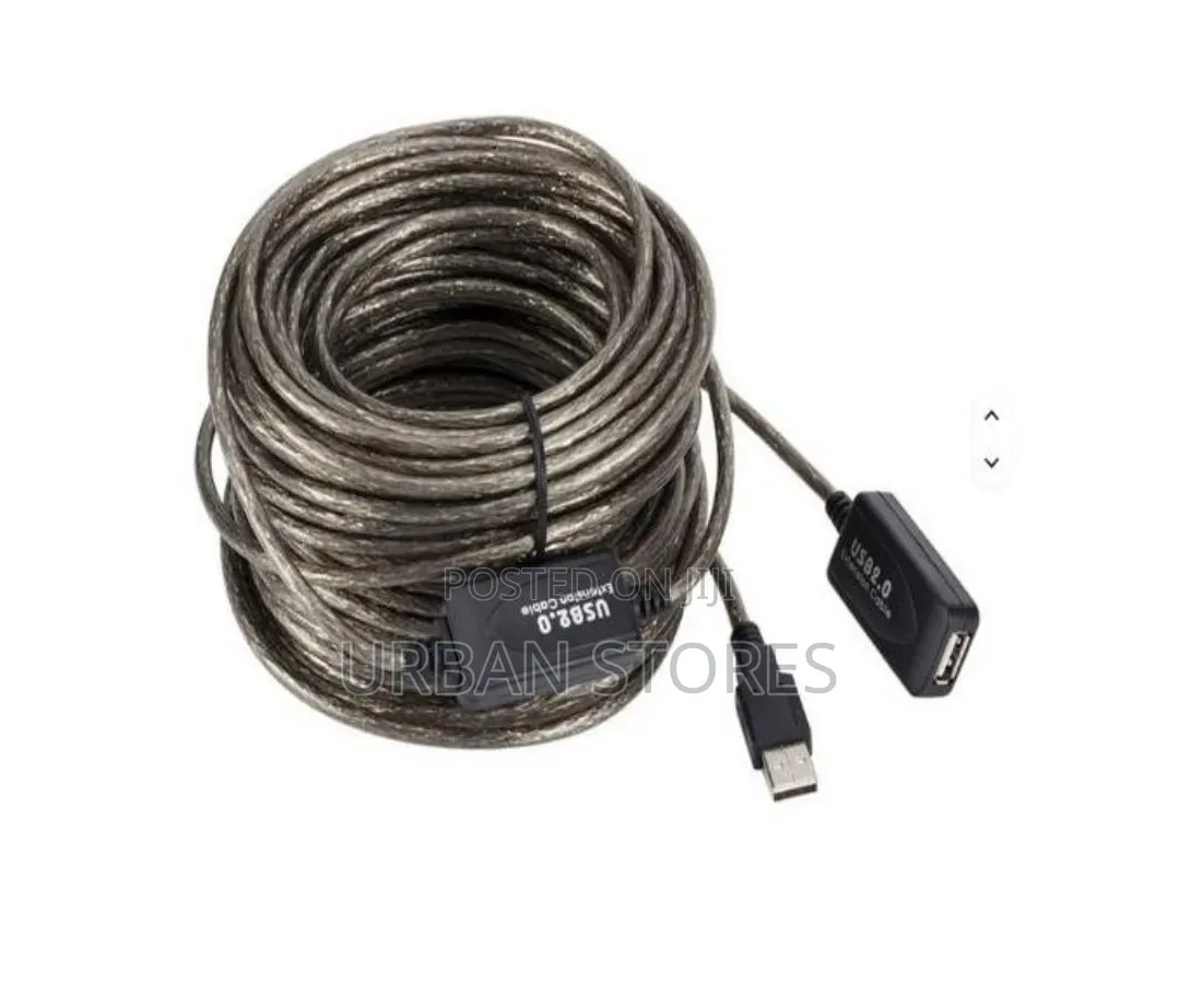 20m USB Extender Active USB 2.0 Printer Cable a-Male to B-Male Hi