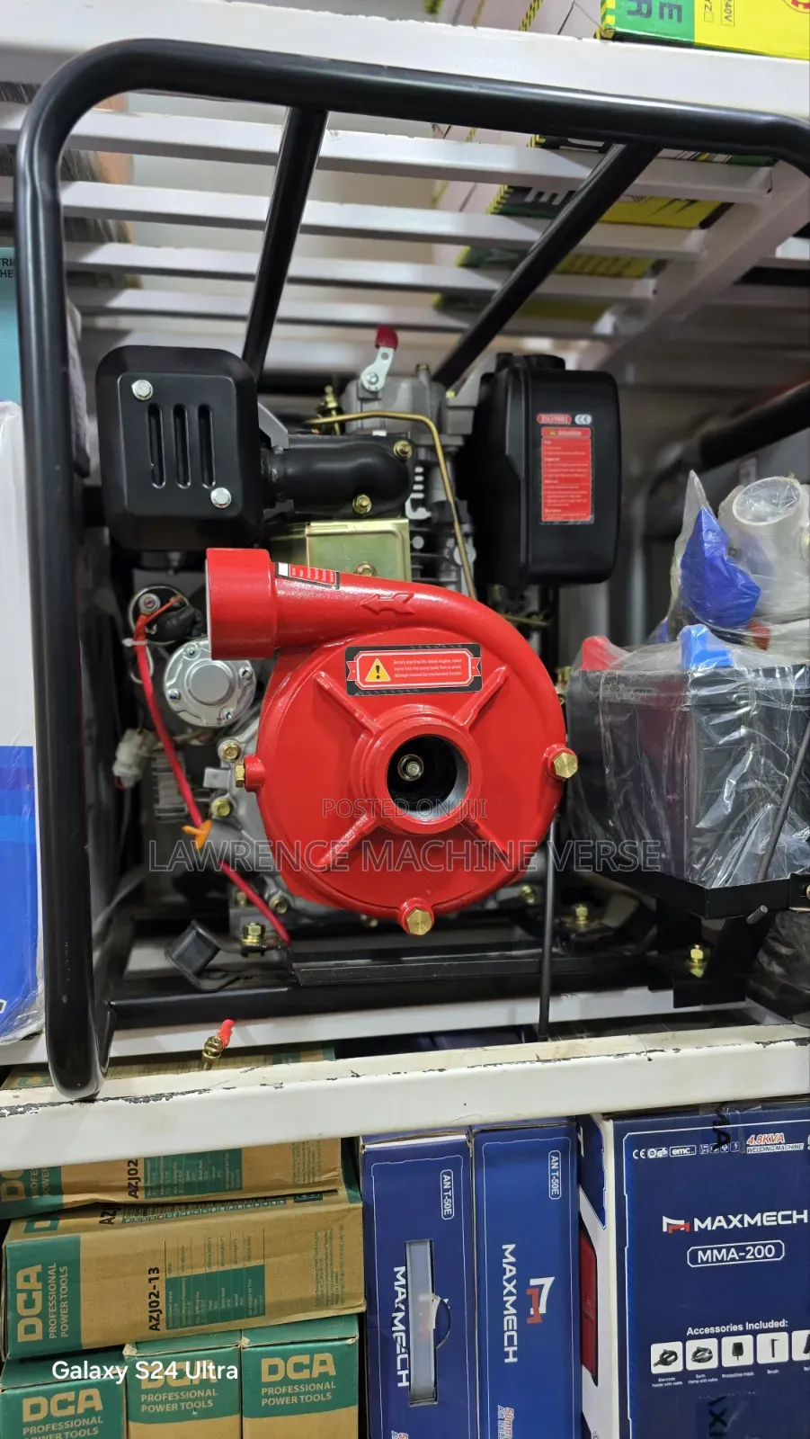 Diesel High Pressure 2inch Key to Start 200m Head