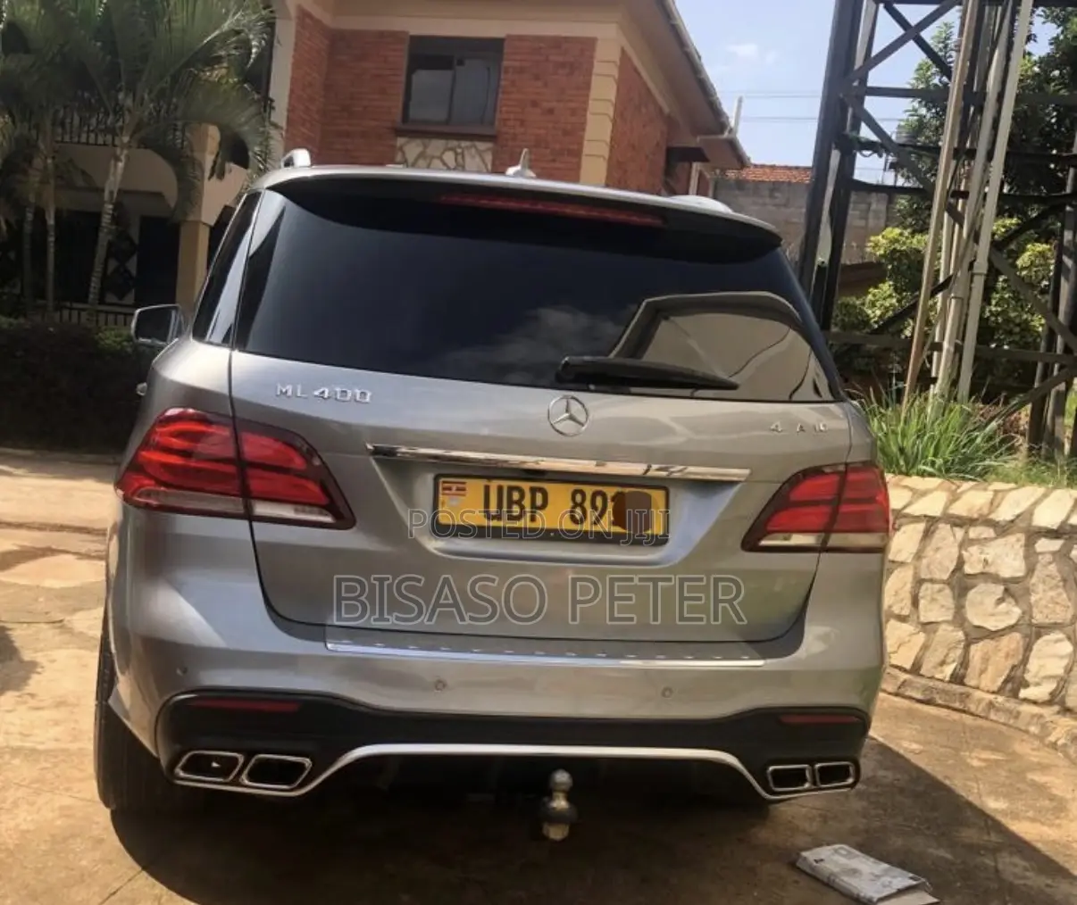 Mercedes-Benz M Class ML350 4dr SUV (3.5L 6cyl 7A) 2015 Gray