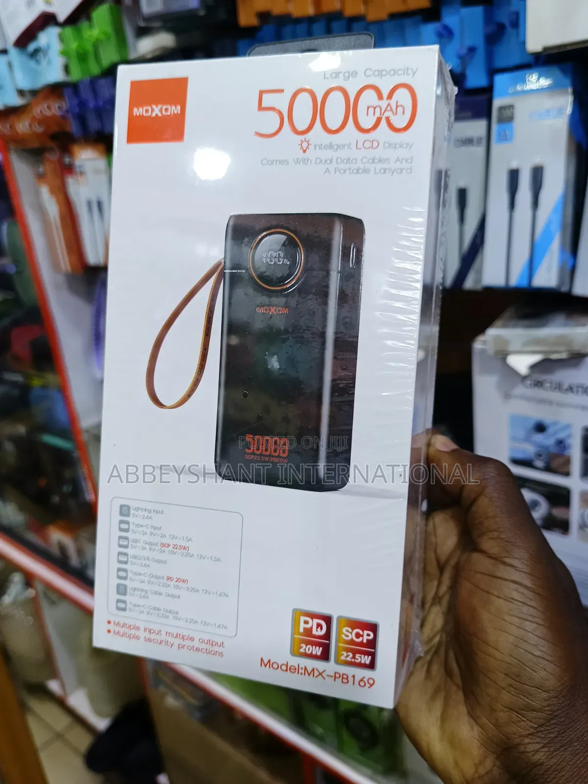 Power Bank Moxom 50000mAh Power Bank