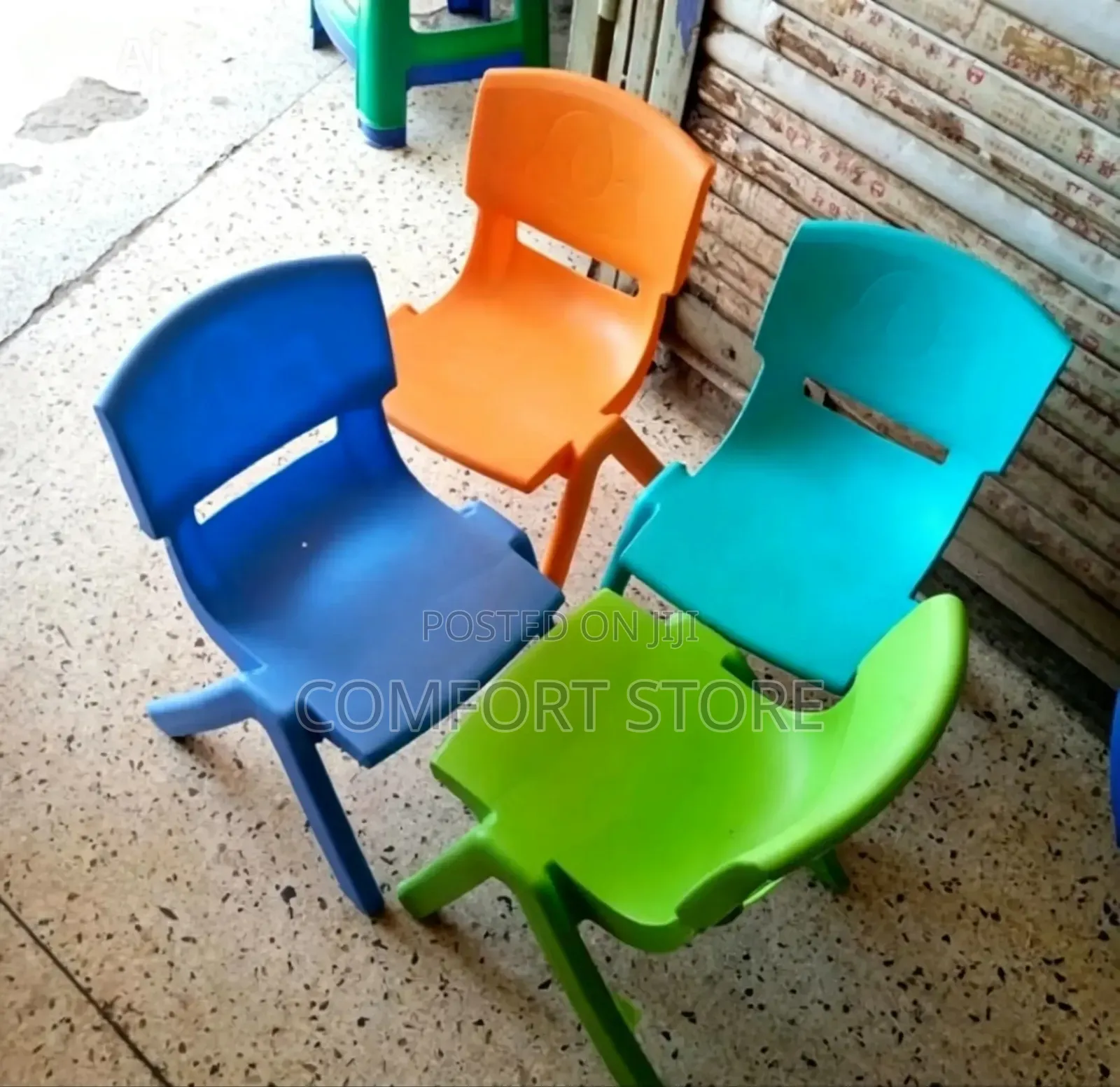Arranged Baby Class Chairs /Kindergarten Plastic Baby Chairs