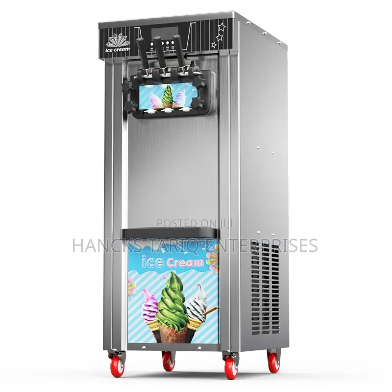 Commercial Soft-Serve Ice Cream Machine.