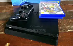 PS4 Slim With 12 Games, 2pads. The Only Way to Cool Down Now.