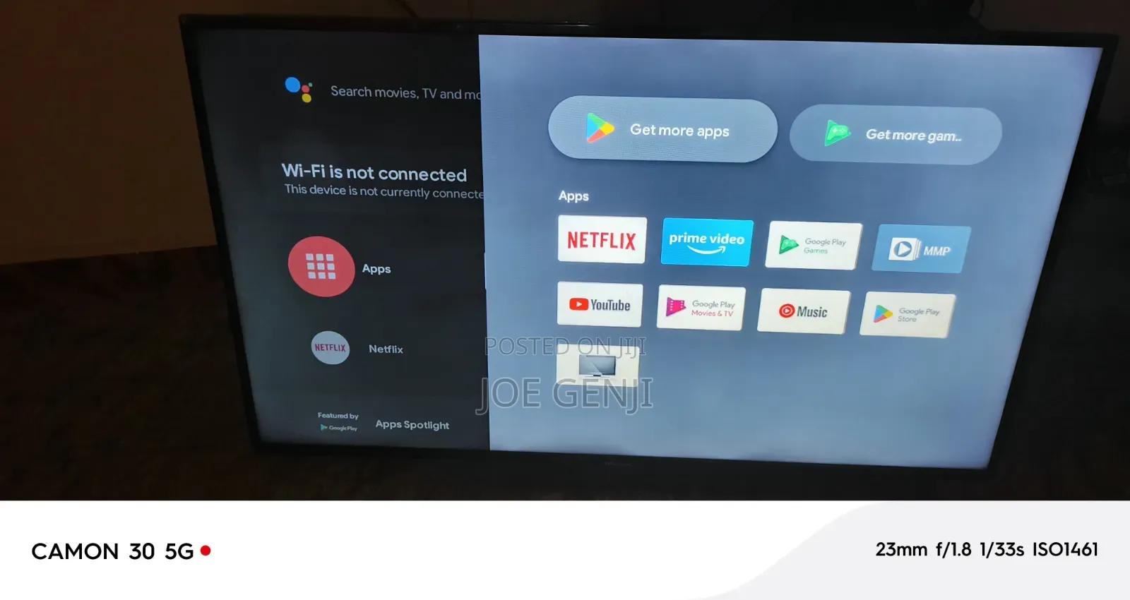 Smart Android Hisense 49inch