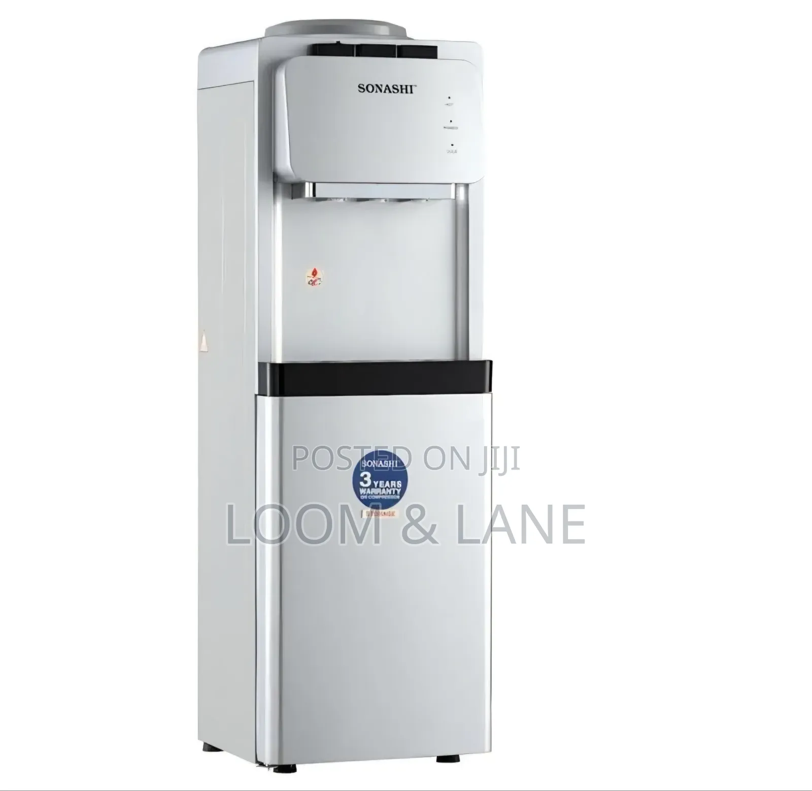 Sonashi 3 Taps Water Dispenser With Storage Cabinet