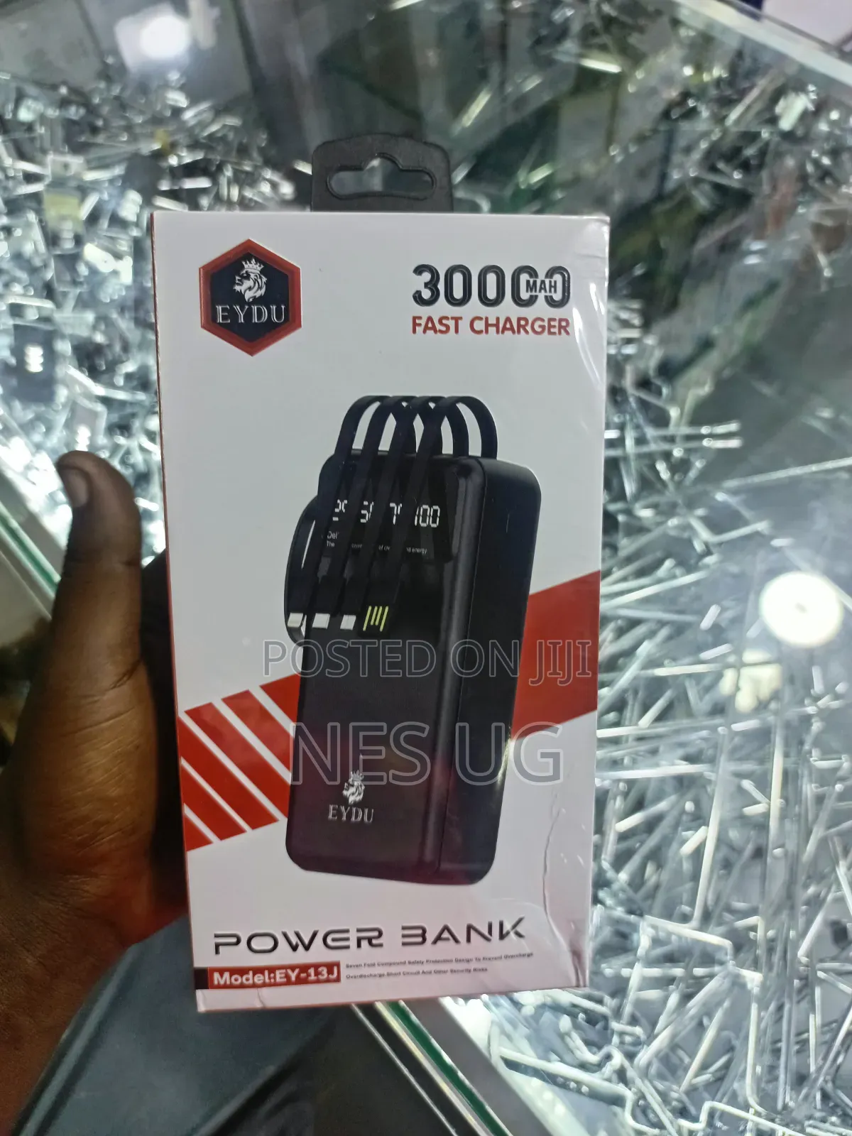 EYDU 30000 MAH Powerful Power Bank Fast Charging Power Bank