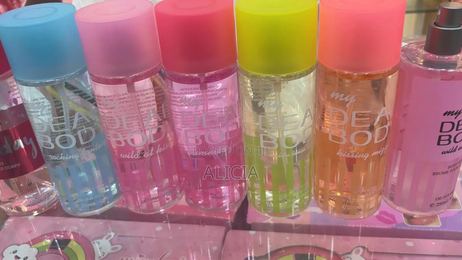 Body Mists at Wholesale Prices Each Takes 8hrs