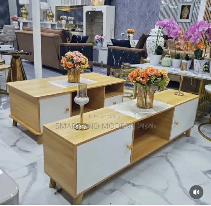 / White TV Stands Decoration /Center Table/ TV Stand Center Table/