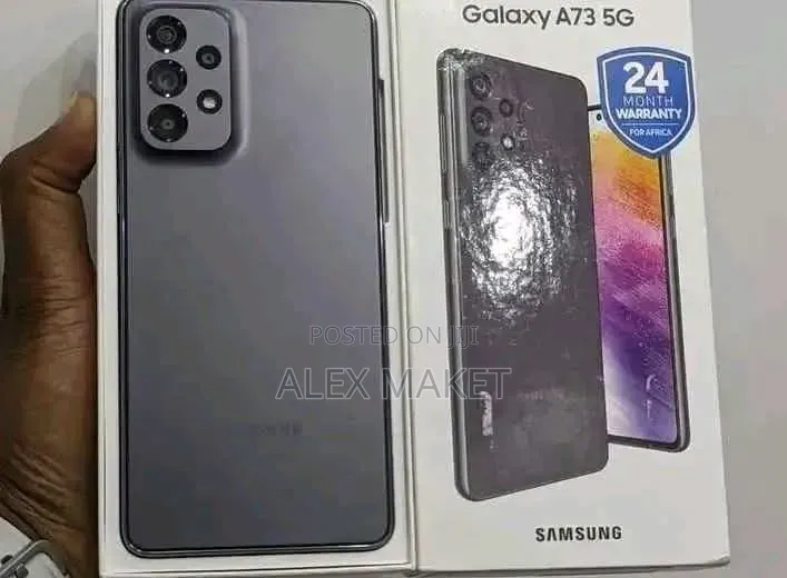 New Samsung Galaxy A73 5G 256 GB Black