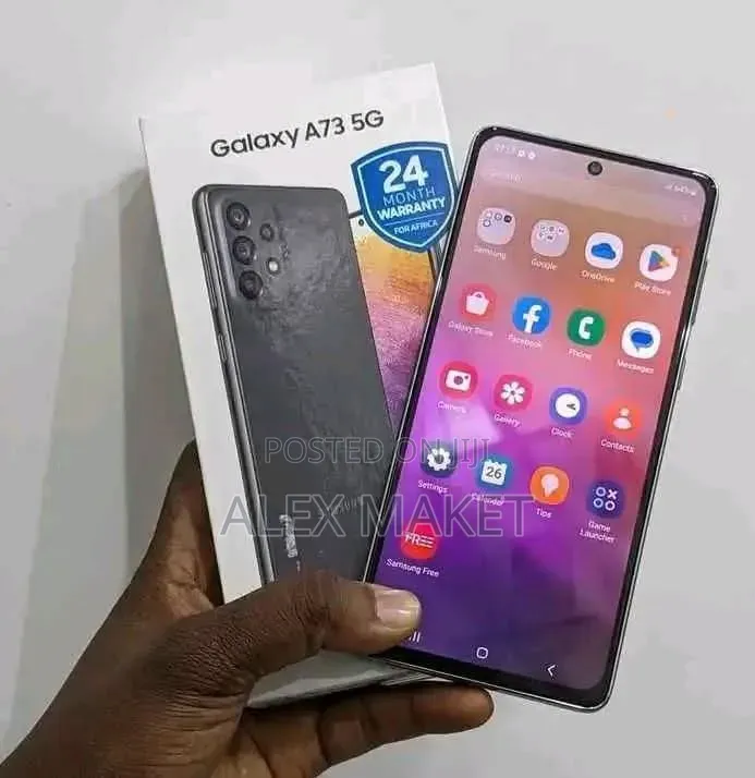 New Samsung Galaxy A73 5G 256 GB Black