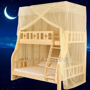 Double Decker Kids Mosquito Net - Multicolour