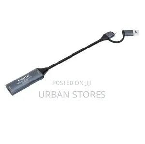 Video Capture Card Input Hdmi to USB 3.0 a and USB C