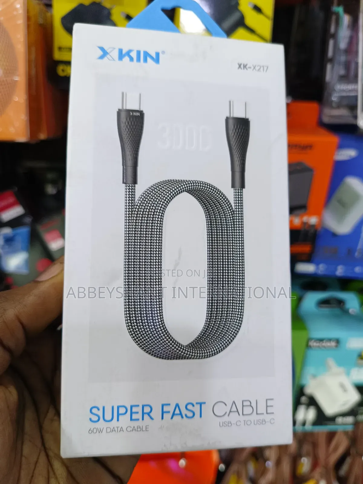USB-C to USB-C 60w Data Cable 3m
