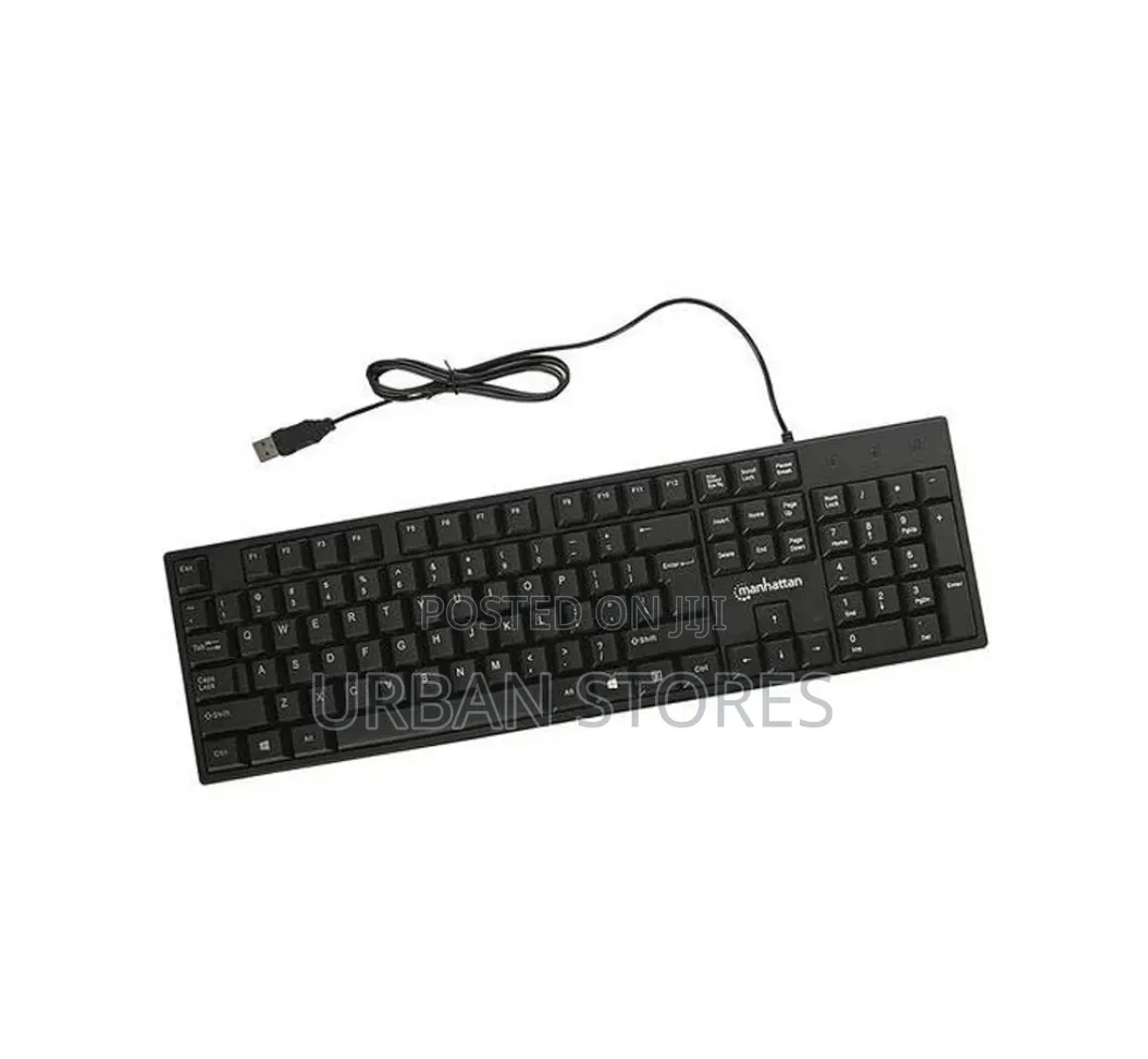 HP Wired Keyboard With All Keys for Computer and Laptop