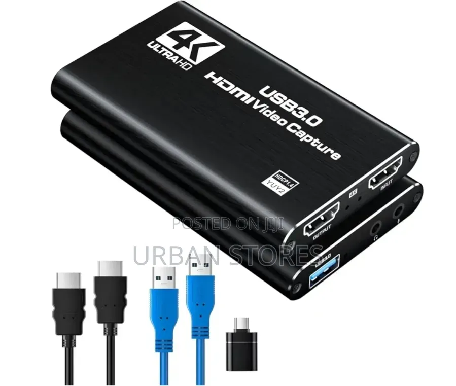 3.0 Video Capture Card Hdmi to USB for Live Streaming