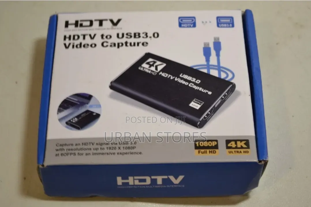 3.0 Video Capture Card Hdmi to USB for Live Streaming