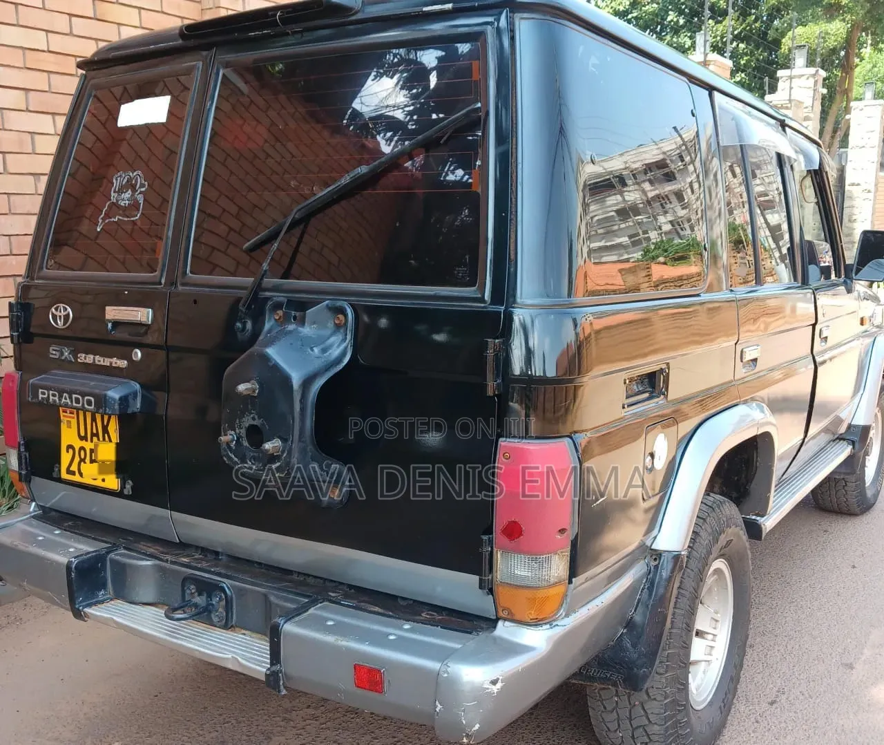 Toyota Land Cruiser Prado 1998 Black